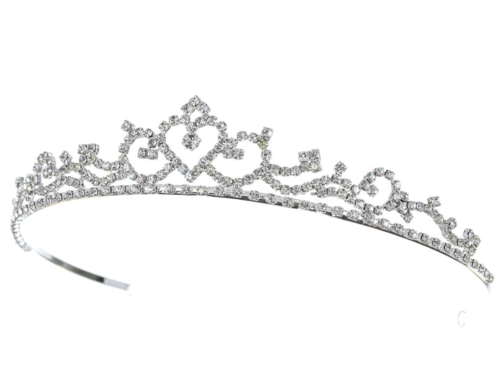 Rhinestone Bridal Wedding Tiara Headpiece CR1136