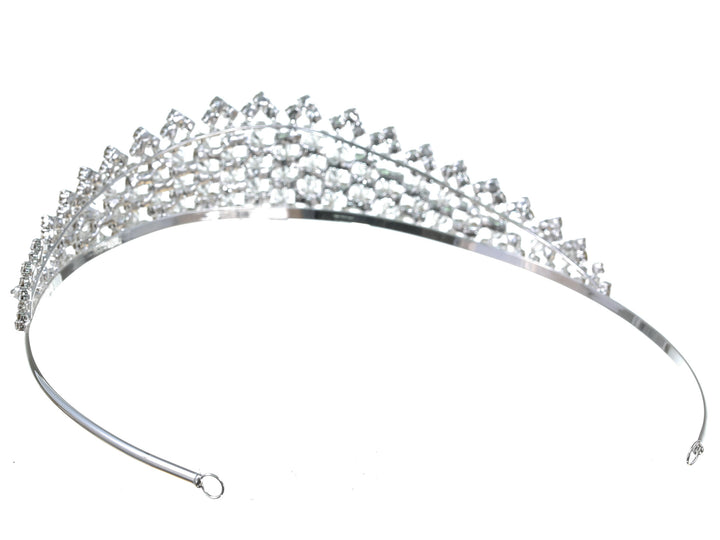 Rhinestone crystal Bridal Wedding Tiara Headpiece CR1137