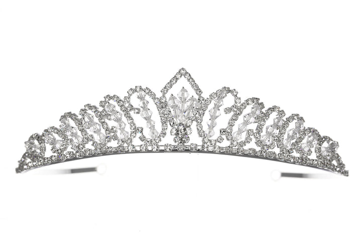 Rhinestone crystal Bridal Wedding Tiara Headpiece CR1140