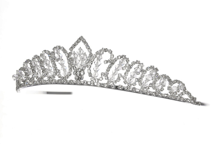 Rhinestone crystal Bridal Wedding Tiara Headpiece CR1140