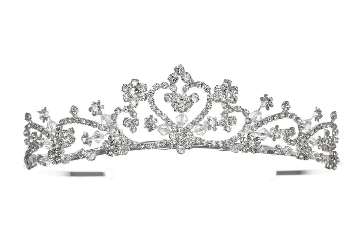 Rhinestone crystal Bridal Wedding Tiara Headpiece CR1141