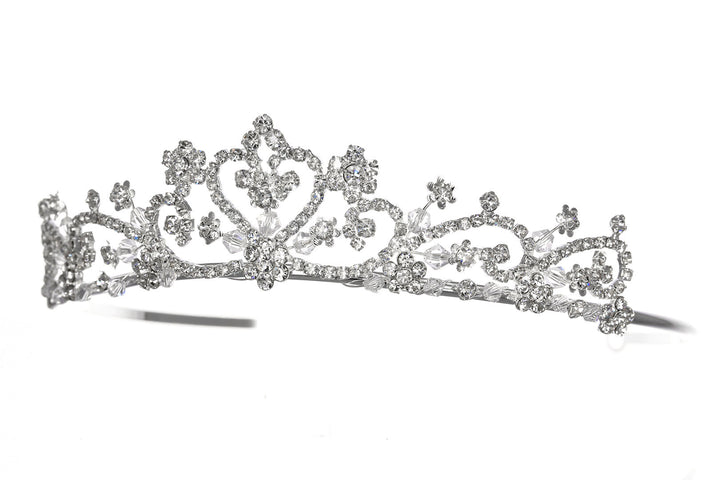 Rhinestone crystal Bridal Wedding Tiara Headpiece CR1141