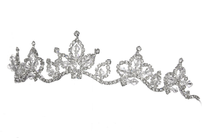 Rhinestone Crystal Bridal Wedding Tiara Headpiece CR1152