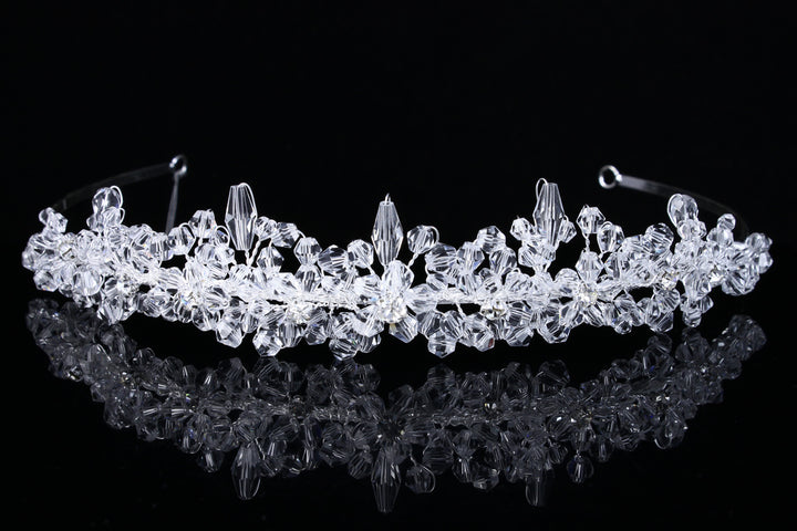 Handmade Rhinestone Crystal Bridal Wedding Tiara Headpiece CR827