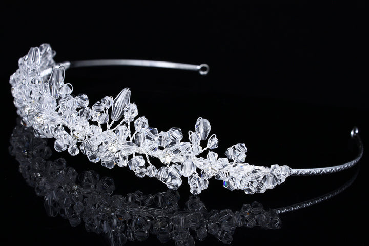 Handmade Rhinestone Crystal Bridal Wedding Tiara Headpiece CR827