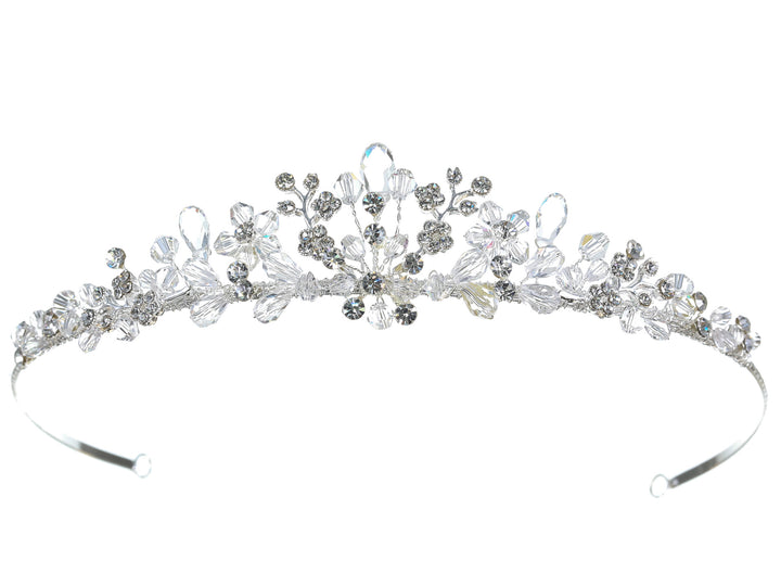 Handmade Rhinestone Crystal Bridal Wedding Tiara Headpiece CR840
