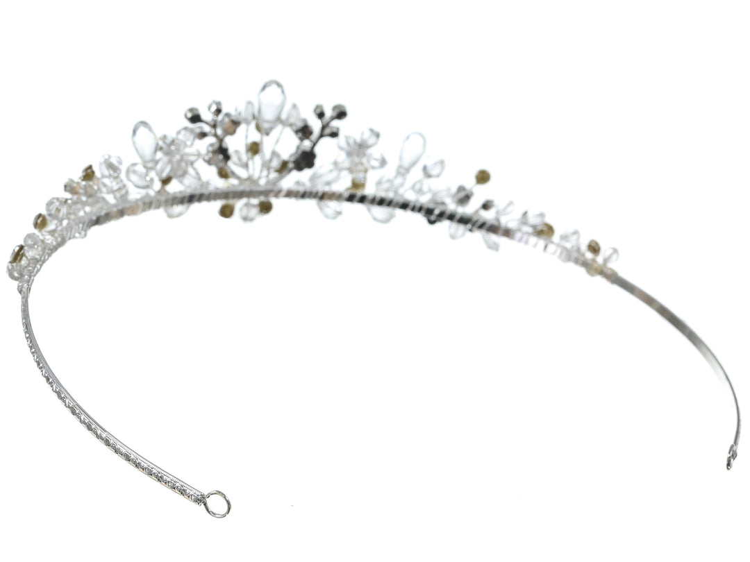 Handmade Rhinestone Crystal Bridal Wedding Tiara Headpiece CR840