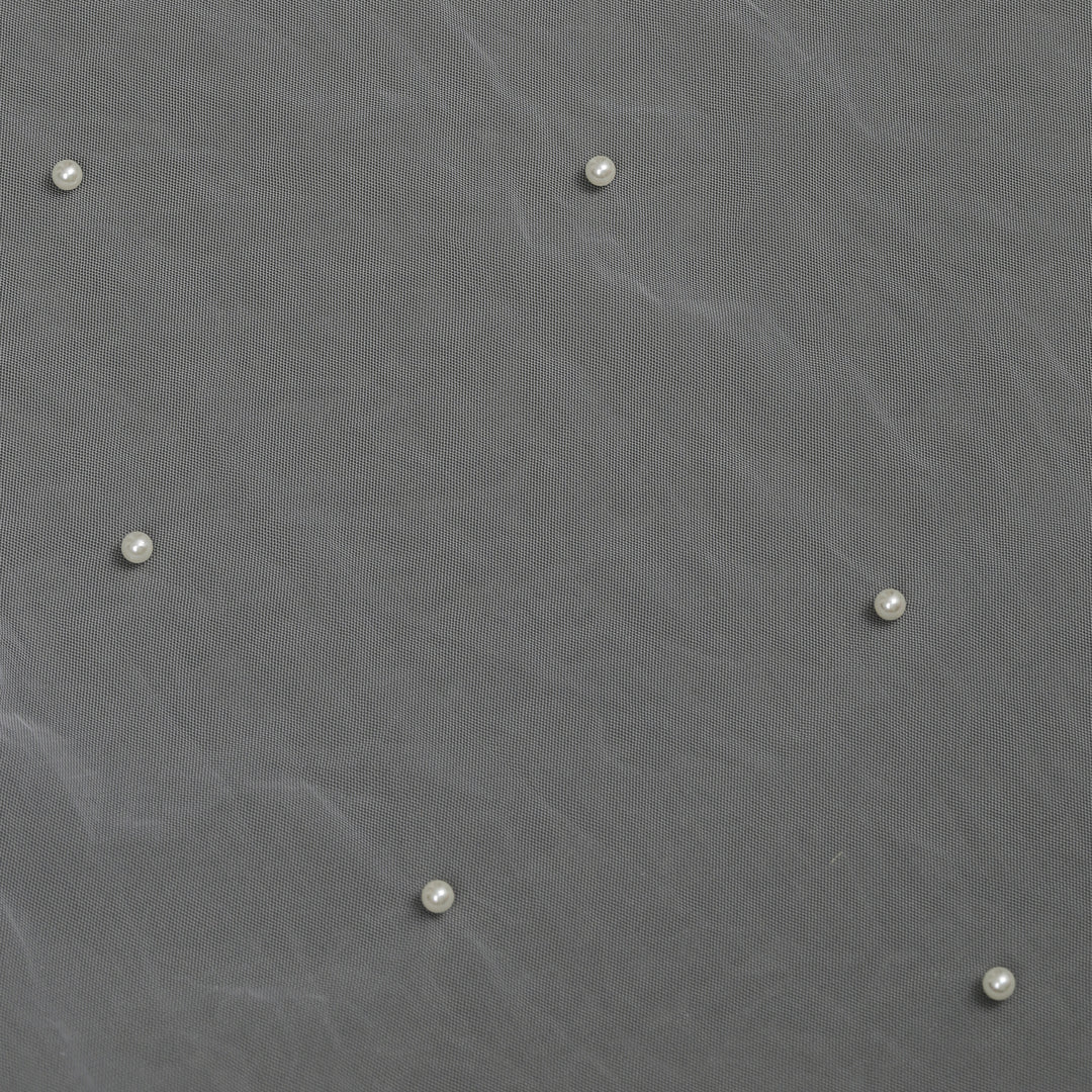 FS6357 Scattered Pearls Bridal Wedding Veil 30" 39" 118"
