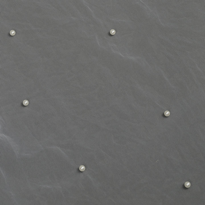 FS6357 Scattered Pearls Bridal Wedding Veil 30" 39" 118"