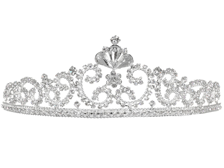 Rhinestone Crystal Bridal Wedding Tiara Headpiece CR1126