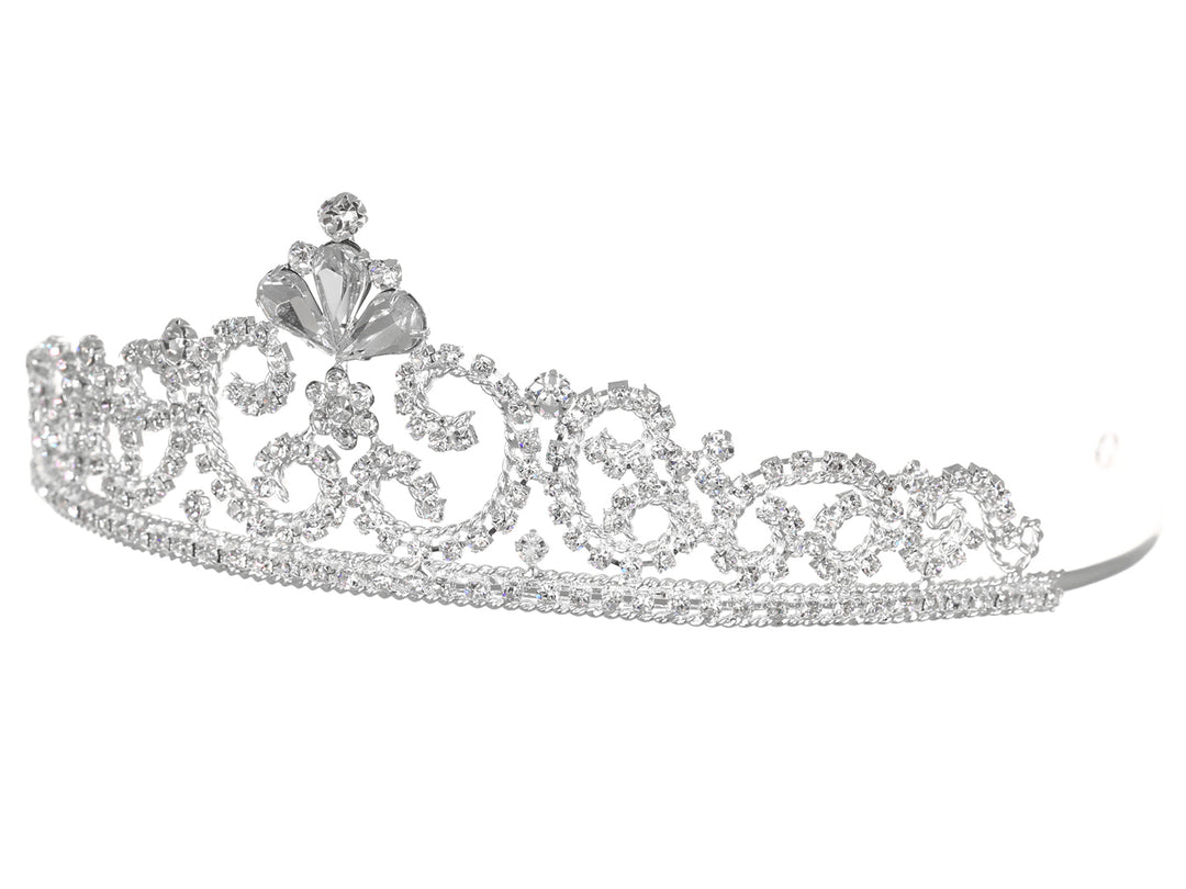 Rhinestone Crystal Bridal Wedding Tiara Headpiece CR1126