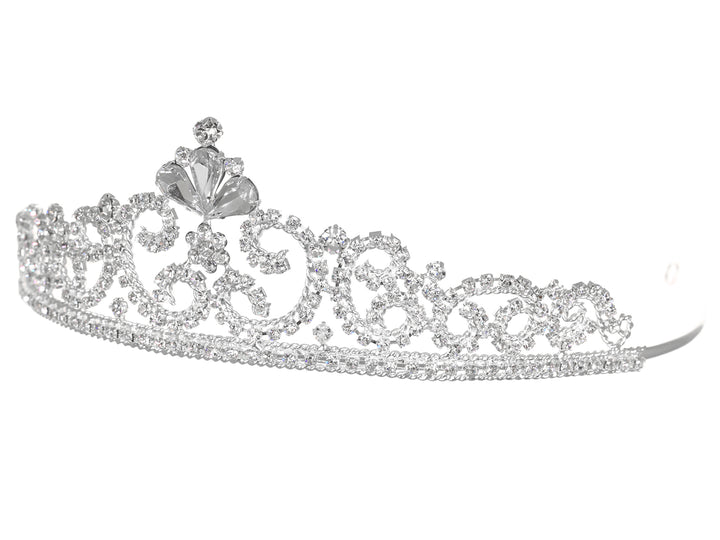 Rhinestone Crystal Bridal Wedding Tiara Headpiece CR1126